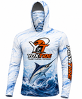YOXTIDE™ Performance Fishing & Hunting Hoodie - Marlin Blue