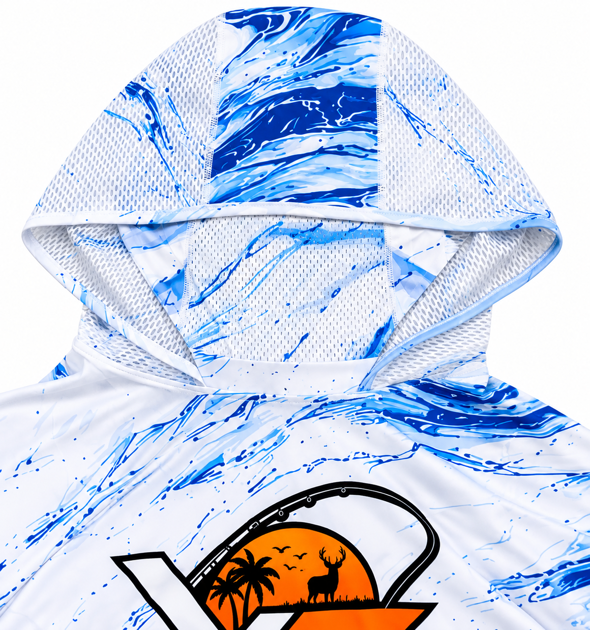 YOXTIDE™ Performance Fishing & Hunting Hoodie - Marlin Blue