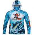 YOXTIDE™ Performance Fishing & Hunting Hoodie – Boat & Compass