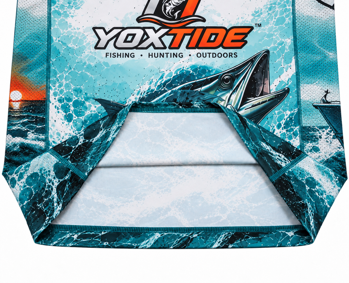 YOXTIDE™ Performance Fishing & Hunting Hoodie – Boat & Compass