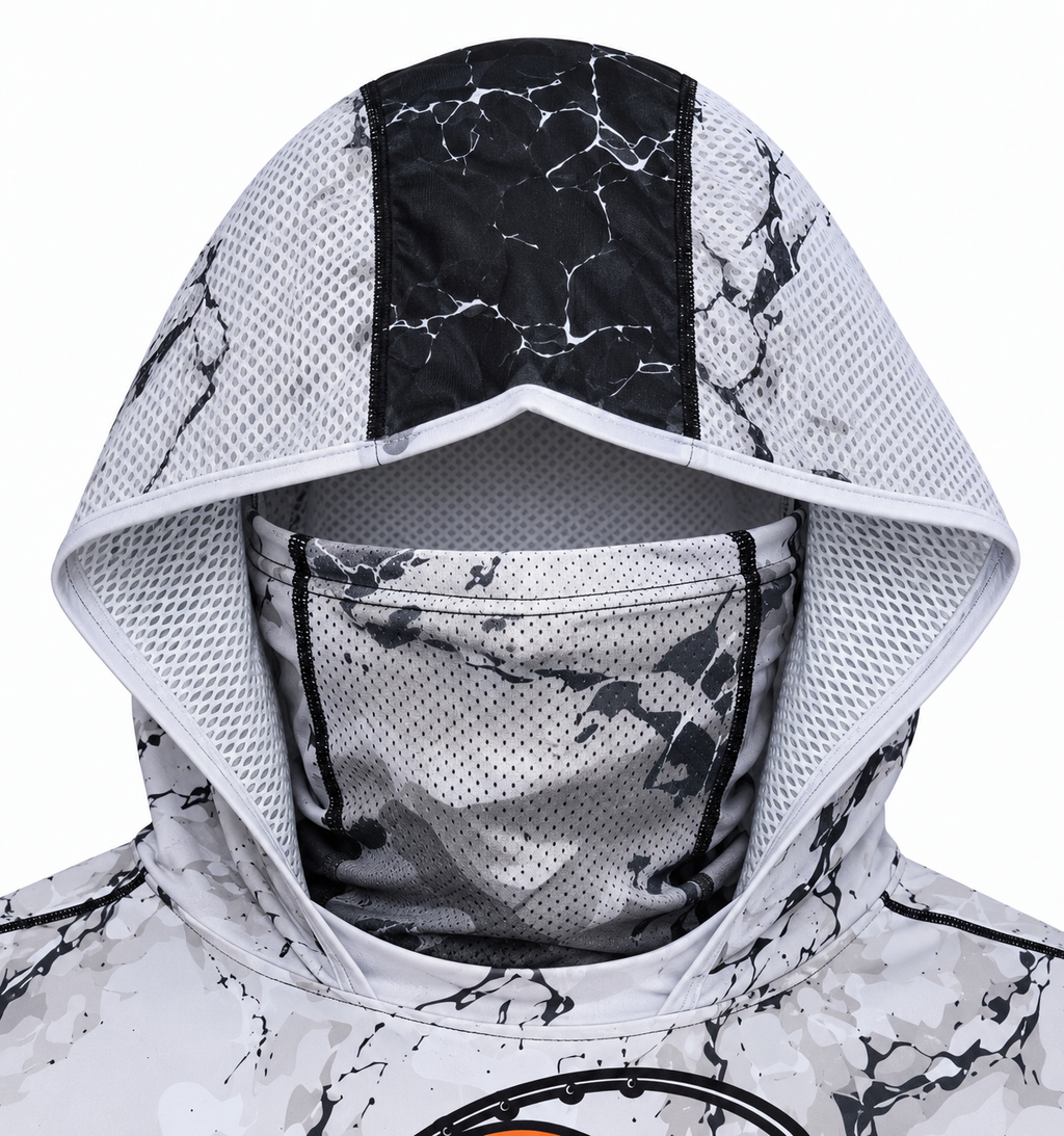 YOXTIDE™ Performance Fishing & Hunting Hoodie – Barracuda Gray